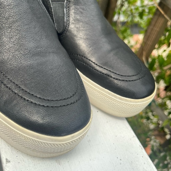 Ash Black and White Slip-On Sneakers with Platform Sole Women's Size 6 Black - Picture 10 of 16